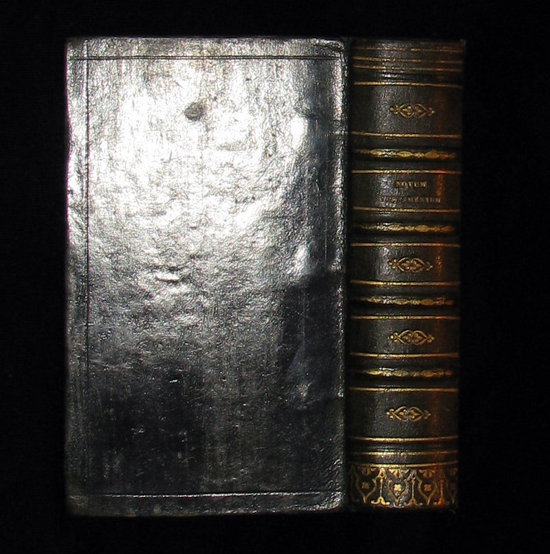 1696 Rare Latin Book - Novum Jesu Christi Testamentum - New Testament