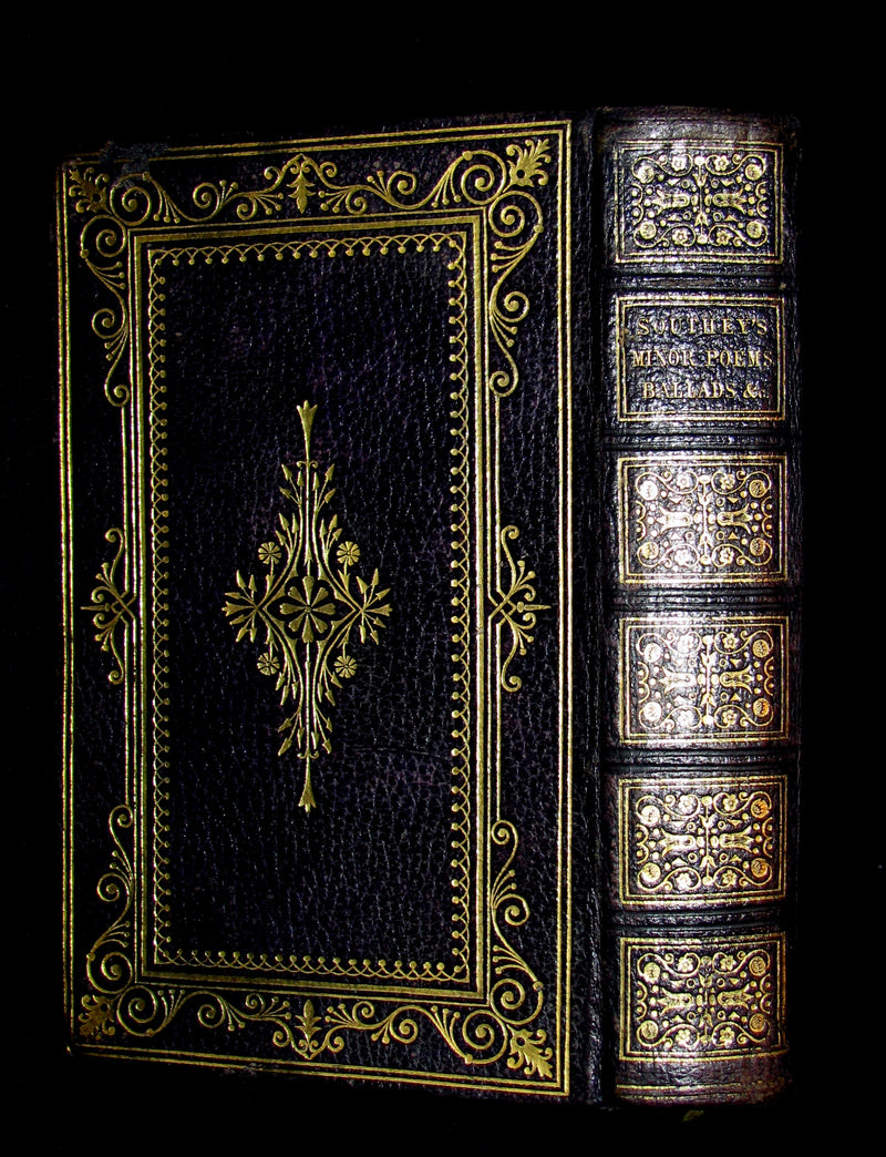 1858 Rare Victorian Book - JOAN OF ARC and Minor Poems, Ballads by Robert Southey