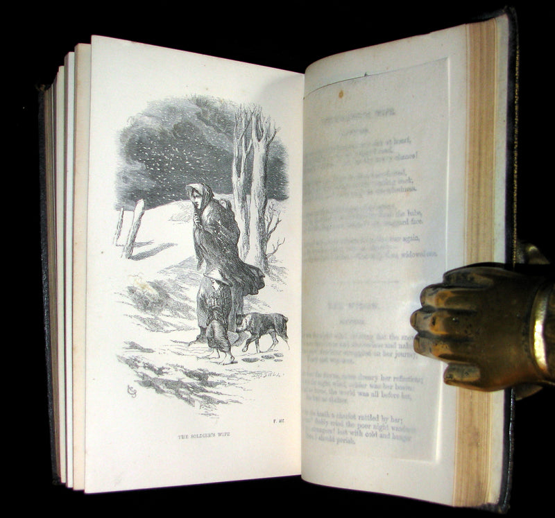 1858 Rare Victorian Book - JOAN OF ARC and Minor Poems, Ballads by Robert Southey