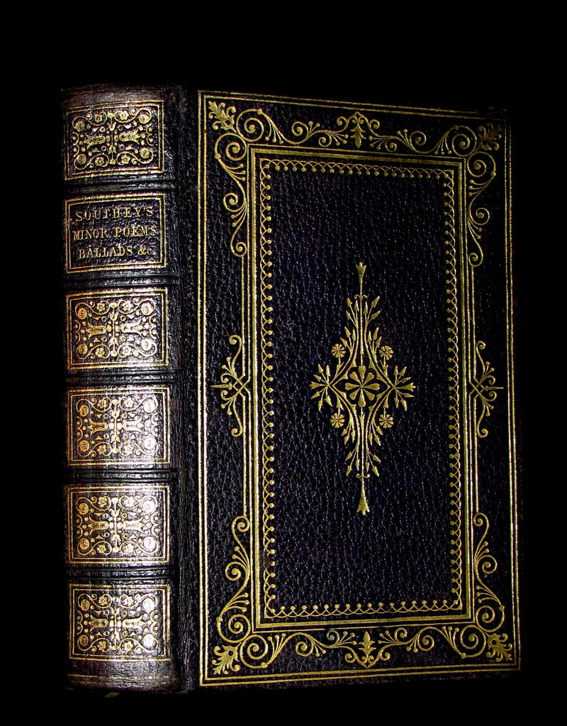 1858 Rare Victorian Book - JOAN OF ARC and Minor Poems, Ballads by Robert Southey
