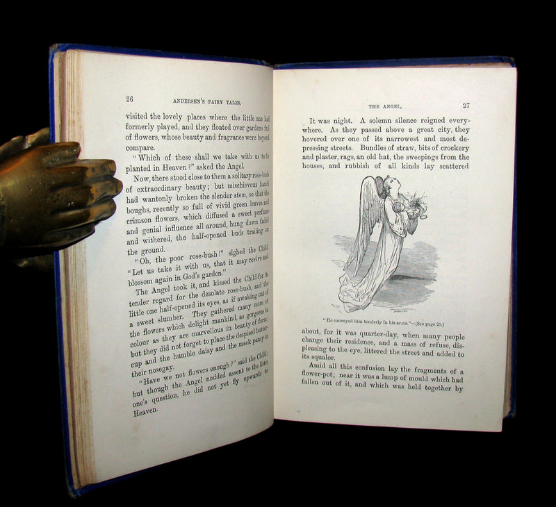 1895 Rare Victorian Book -  Hans Christian Andersen's FAIRY TALES and Stories illustrated