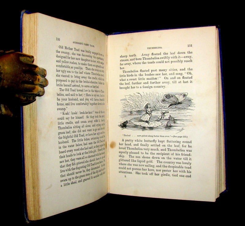 1895 Rare Victorian Book -  Hans Christian Andersen's FAIRY TALES and Stories illustrated