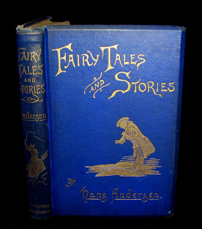 1895 Rare Victorian Book -  Hans Christian Andersen's FAIRY TALES and Stories illustrated