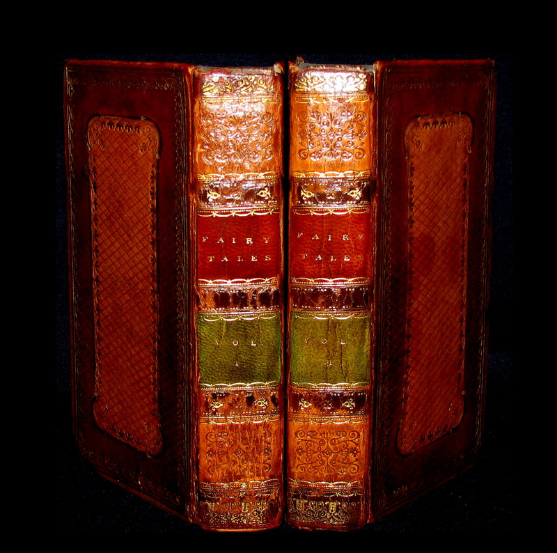 1817 Scarce Book set - FAIRY TALES and Novels by the Countess d'ANOIS.