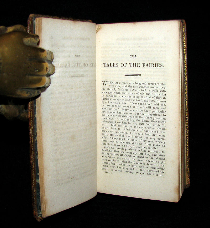 1817 Scarce Book set - FAIRY TALES and Novels by the Countess d'ANOIS.