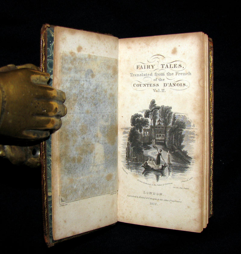 1817 Scarce Book set - FAIRY TALES and Novels by the Countess d'ANOIS.