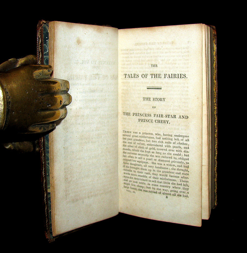 1817 Scarce Book set - FAIRY TALES and Novels by the Countess d'ANOIS.