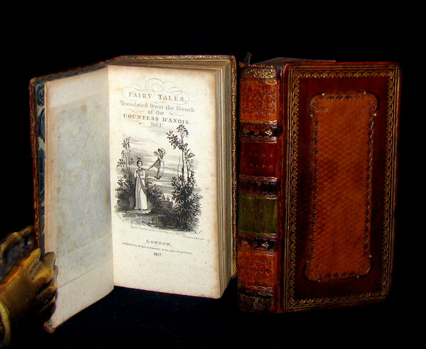 1817 Scarce Book set - FAIRY TALES and Novels by the Countess d'ANOIS.