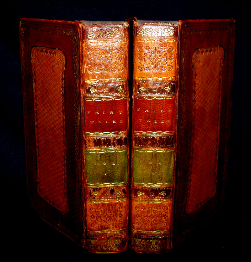 1817 Scarce Book set - FAIRY TALES and Novels by the Countess d'ANOIS.