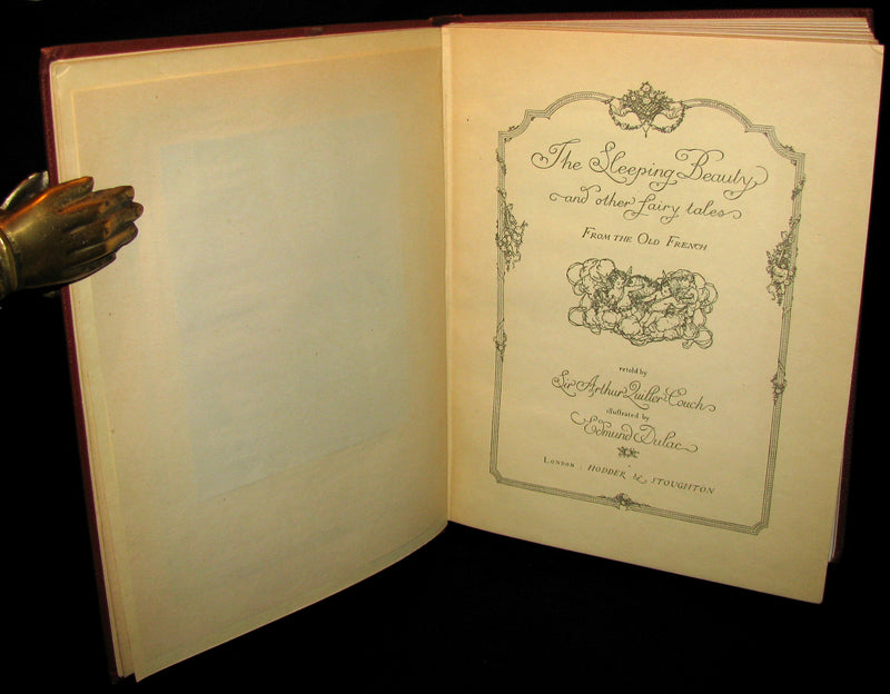 1910 Rare Book - EDMUND DULAC'S SLEEPING BEAUTY and Other Fairy Tales.