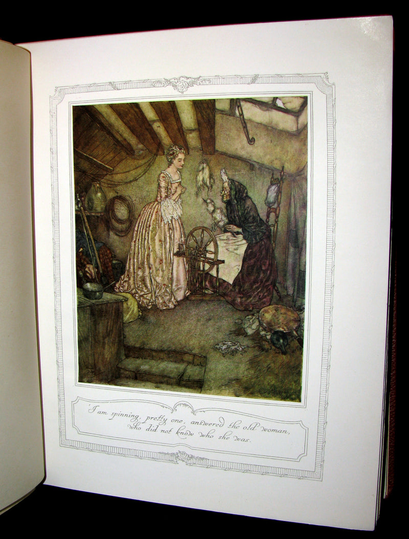 1910 Rare Book - EDMUND DULAC'S SLEEPING BEAUTY and Other Fairy Tales.