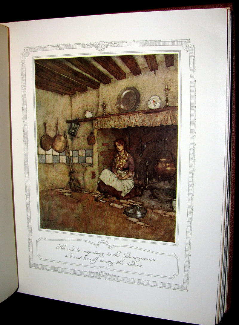 1910 Rare Book - EDMUND DULAC'S SLEEPING BEAUTY and Other Fairy Tales.