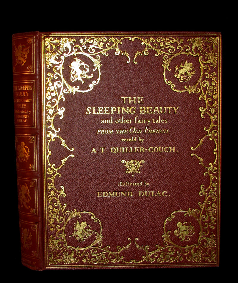 1910 Rare Book - EDMUND DULAC'S SLEEPING BEAUTY and Other Fairy Tales.