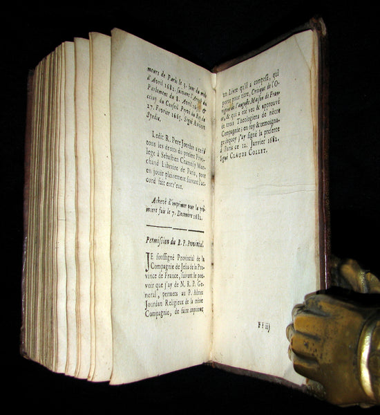 1683 Scarce French Book -La Critique De L'origine De L'auguste Maison De France. Roy Pepin & Hugues de Capet.