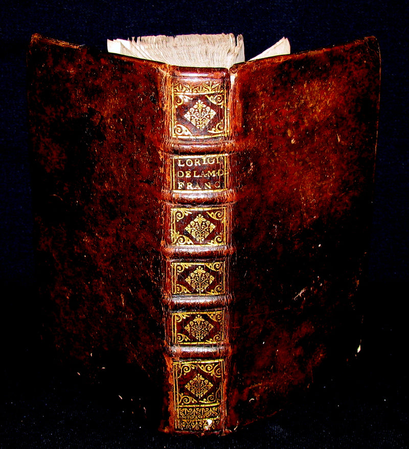 1683 Scarce French Book -La Critique De L'origine De L'auguste Maison De France. Roy Pepin & Hugues de Capet.