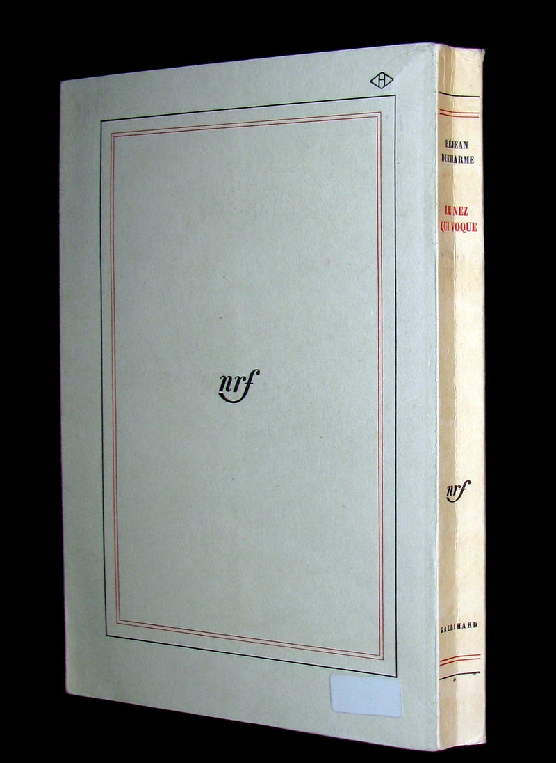 1967 First Edition French Book -  LE NEZ QUI VOQUE by Réjean Ducharme
