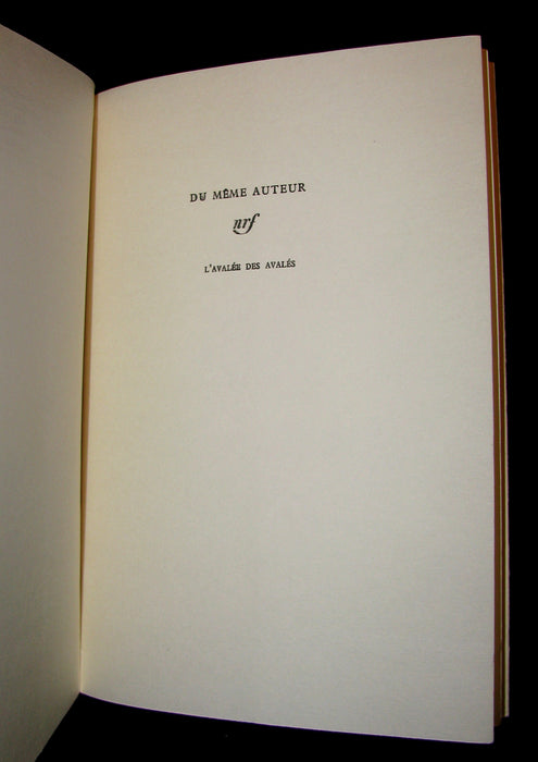 1967 First Edition French Book -  LE NEZ QUI VOQUE by Réjean Ducharme