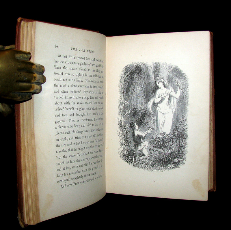 1867 Scarce Victorian Book ~ Seaside and Fireside FAIRIES by Annis Lee Wister. Illustrated.
