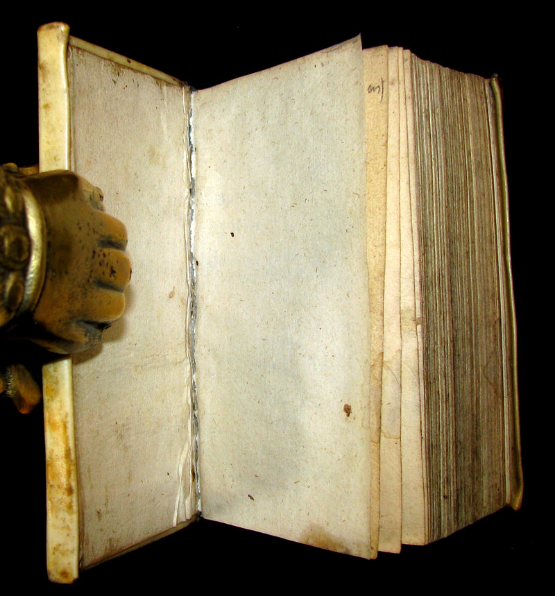 1661 Rare Vellum Book - Saint Thomas Aquinas ' Theologicae Summae Compendium.