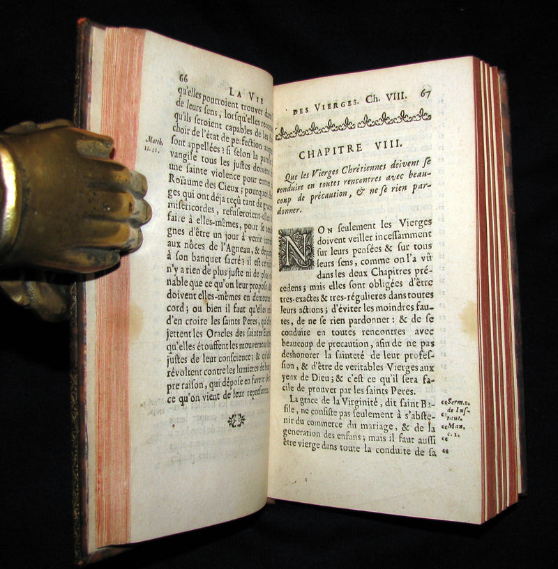 1695 Scarce French Book ~ The Life of Virgins, or the Duties and Obligations of Christian Virgins.