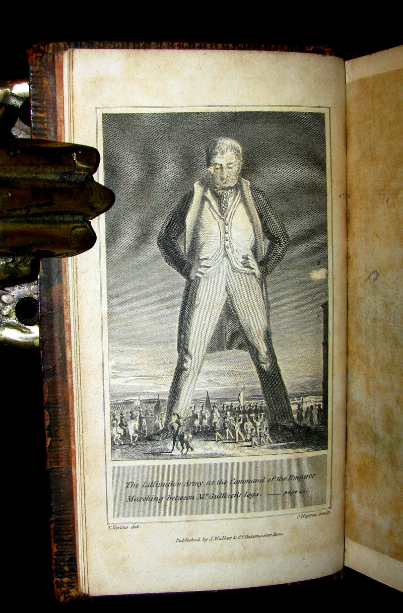 1815 Rare Book - Gulliver's Travels Into Several Remote Nations of the World. Jonathan Swift.