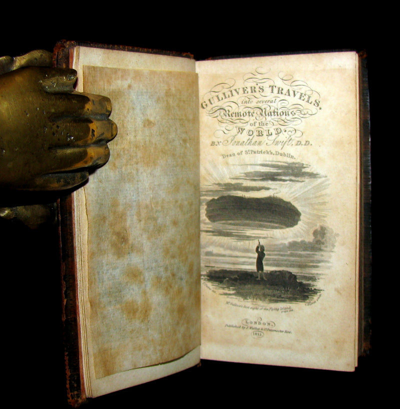 1815 Rare Book - Gulliver's Travels Into Several Remote Nations of the World. Jonathan Swift.