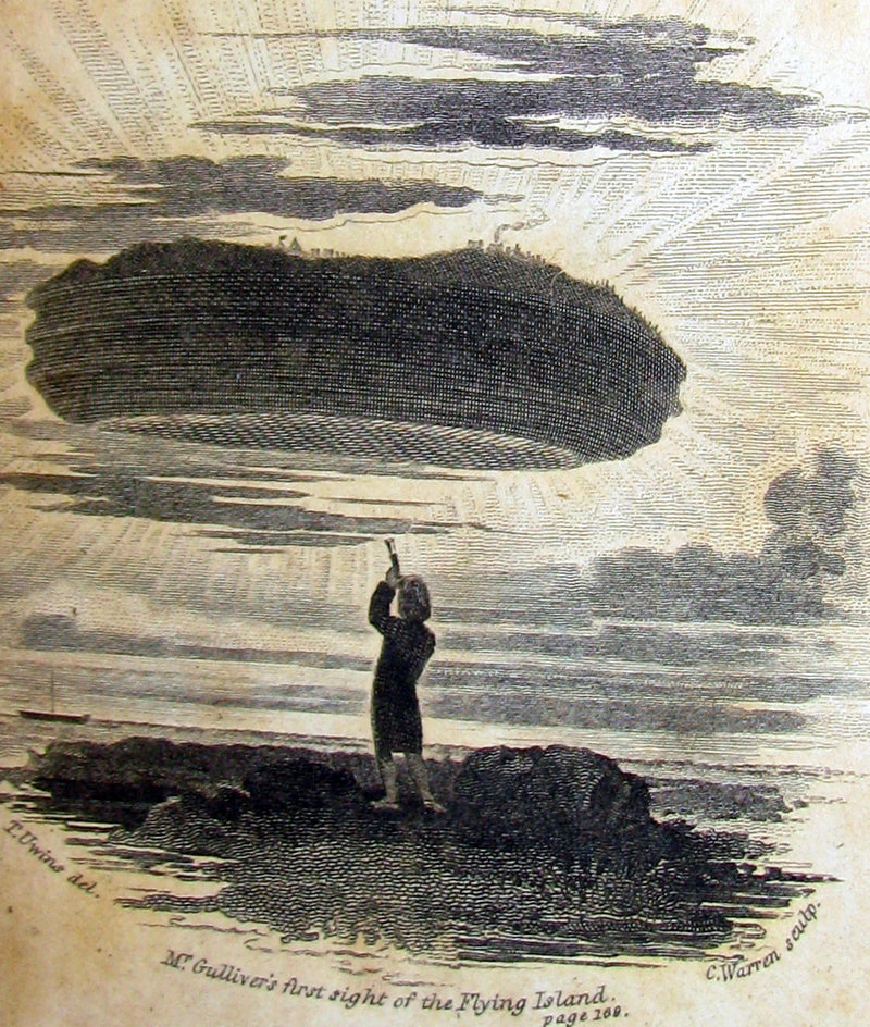 1815 Rare Book - Gulliver's Travels Into Several Remote Nations of the World. Jonathan Swift.