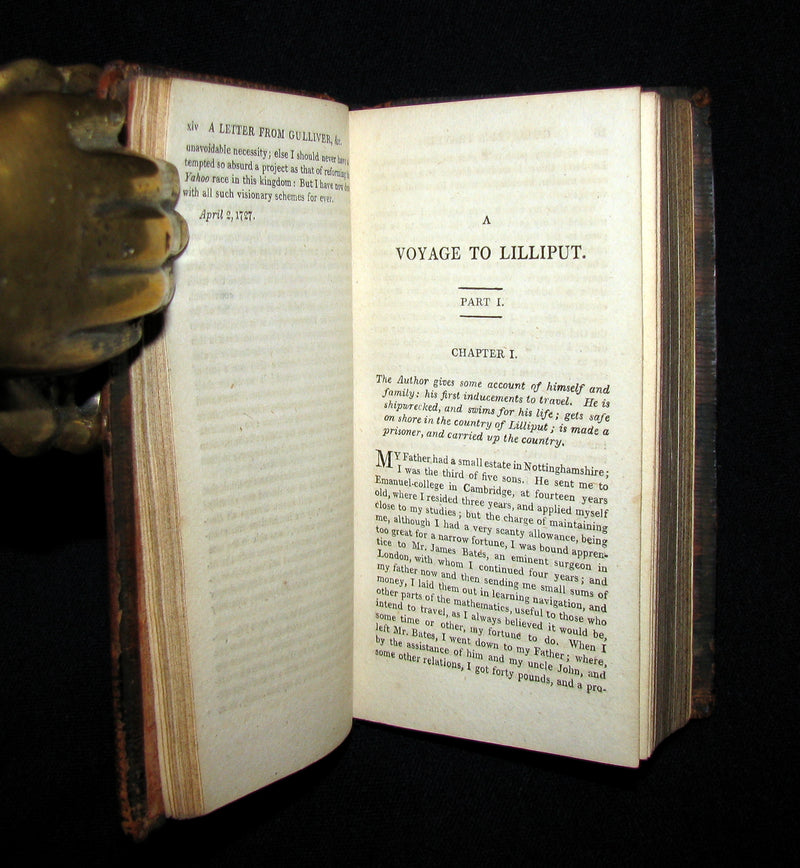 1815 Rare Book - Gulliver's Travels Into Several Remote Nations of the World. Jonathan Swift.