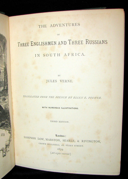 1879 - Adventures of Three Englishmen & Three Russians in South Africa by Jules Verne