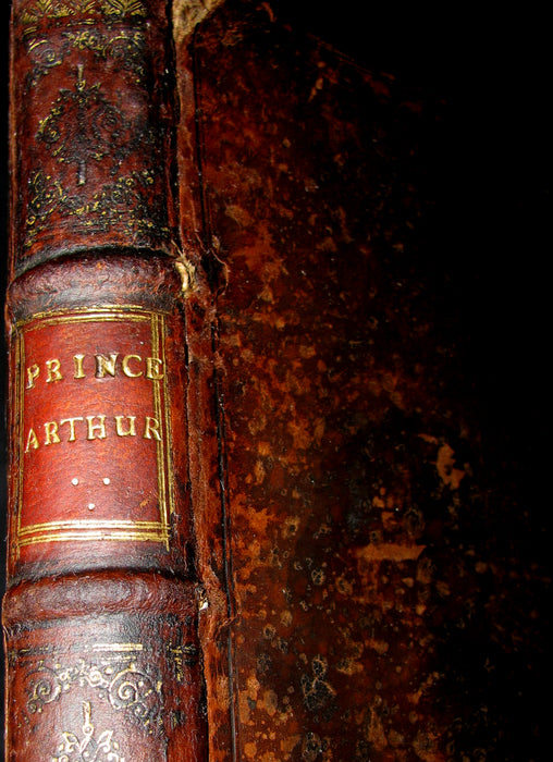 1695 Rare English Book ~ KING ARTHUR - Prince ARTHUR. An Heroick Poem. In Ten Books by Sir Richard Blackmore