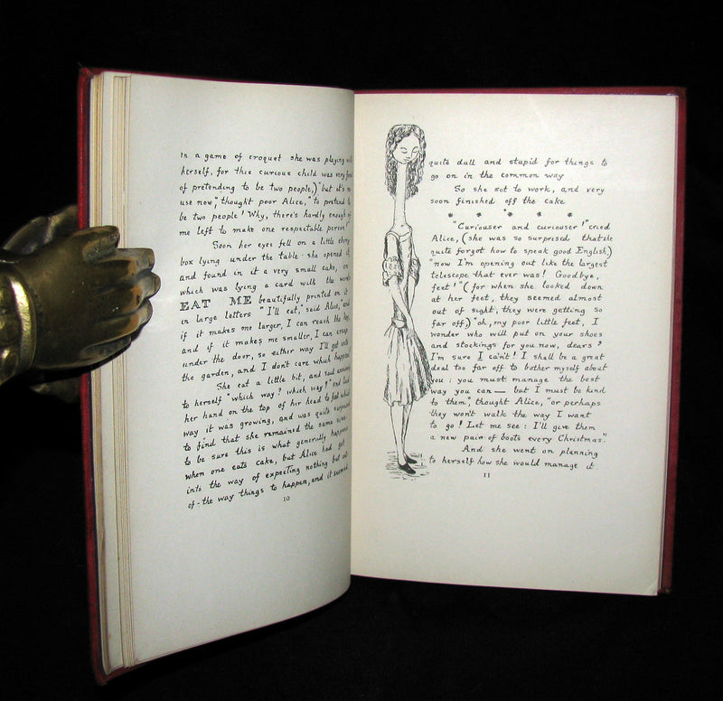 1886 Rare First Edition - Alice's Adventures Under Ground by Lewis Carroll.