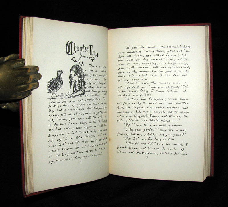1886 Rare First Edition - Alice's Adventures Under Ground by Lewis Carroll.