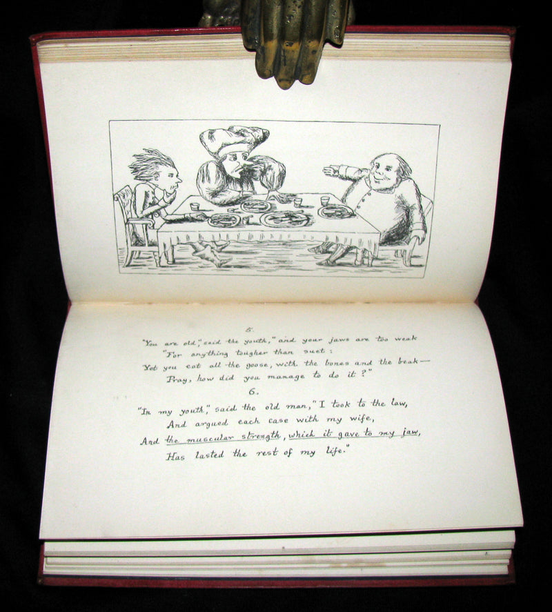 1886 Rare First Edition - Alice's Adventures Under Ground by Lewis Carroll.