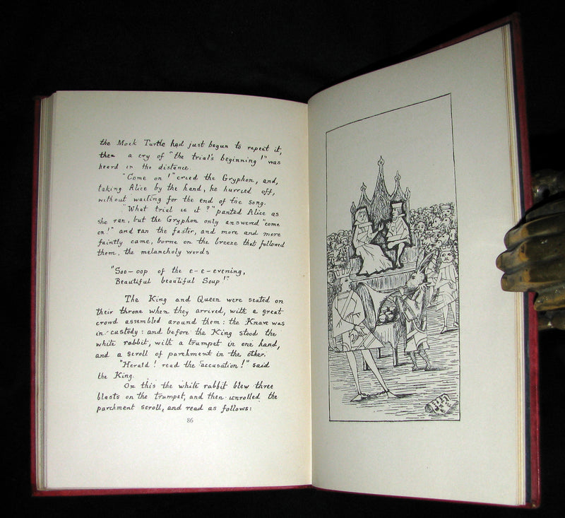 1886 Rare First Edition - Alice's Adventures Under Ground by Lewis Carroll.