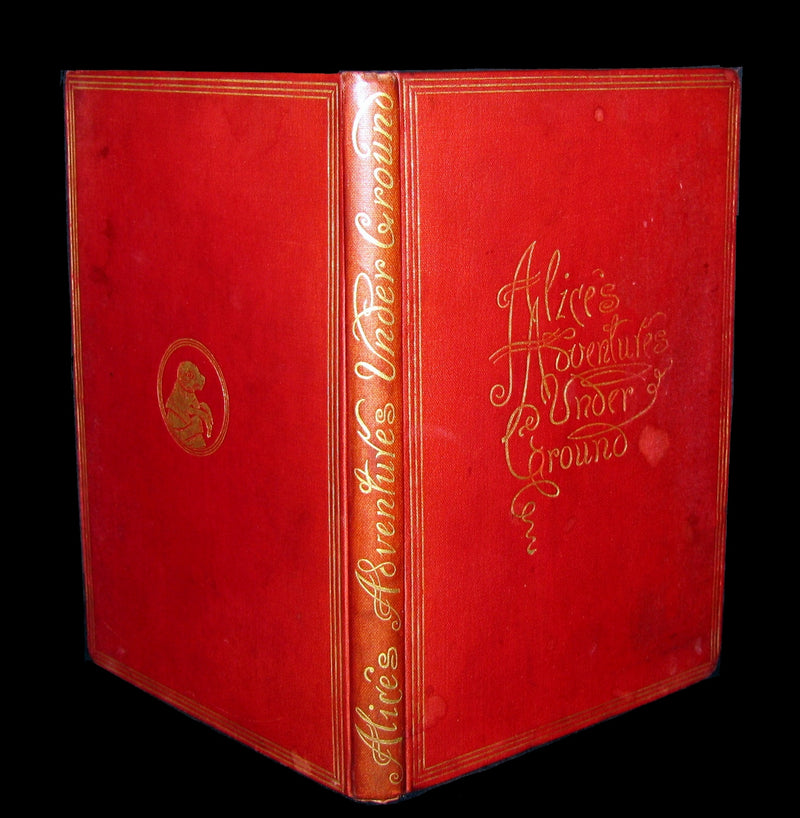 1886 Rare First Edition - Alice's Adventures Under Ground by Lewis Carroll.