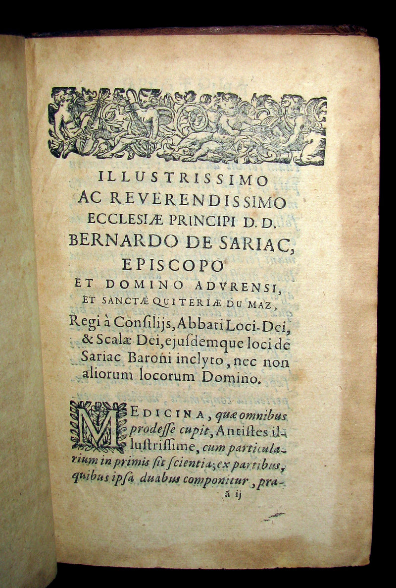 1672 Rare Medical 1stED Book - Doctor Chesneau Medical Observations and Remedies