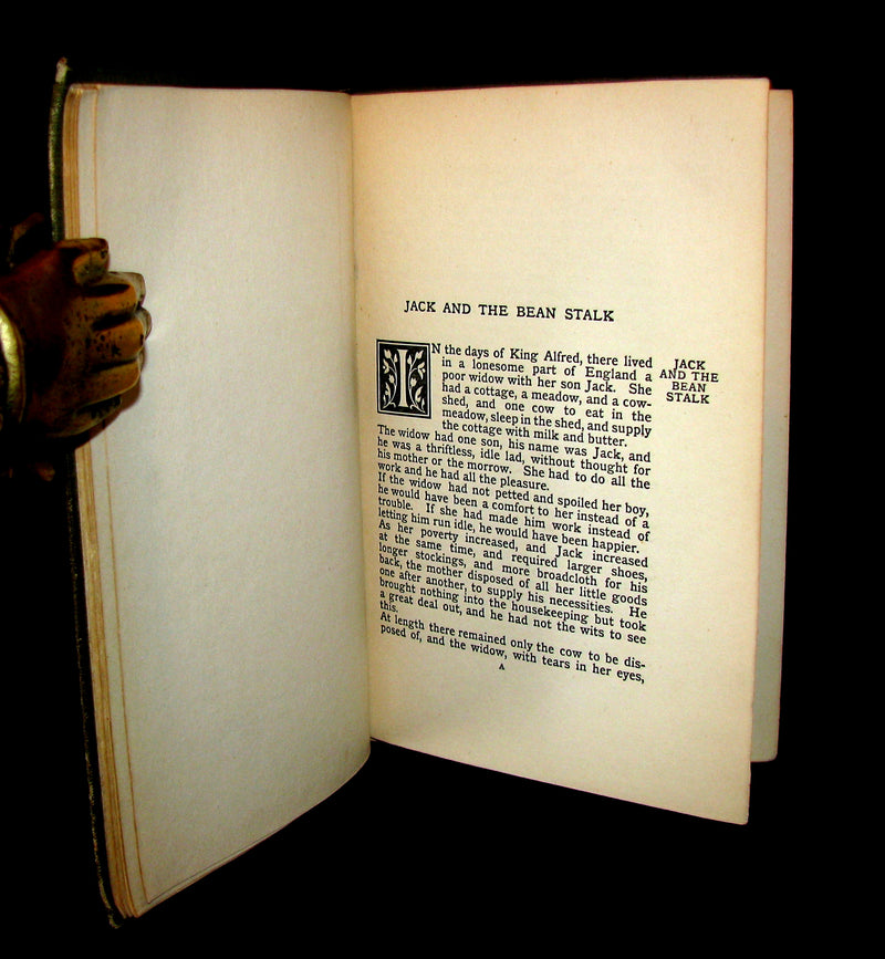 1894 Scarce Book - A Book of Fairy Tales Retold By S. Baring Gould, Illustrated by A. J. Gaskin.