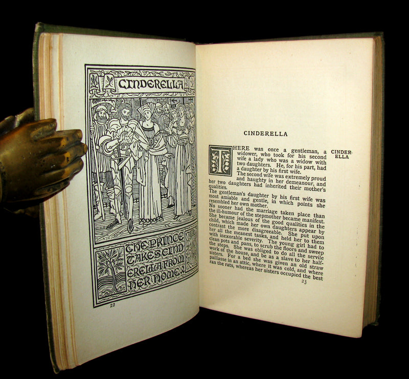 1894 Scarce Book - A Book of Fairy Tales Retold By S. Baring Gould, Illustrated by A. J. Gaskin.