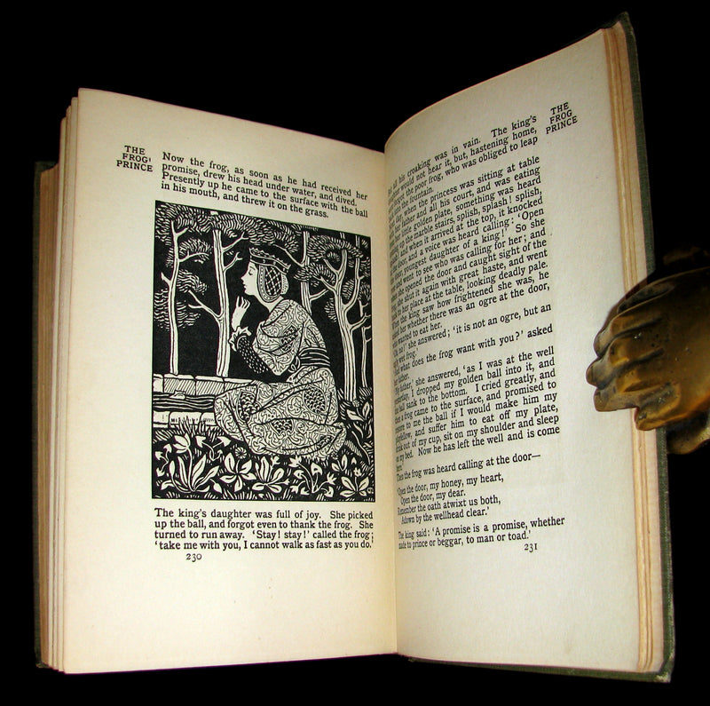 1894 Scarce Book - A Book of Fairy Tales Retold By S. Baring Gould, Illustrated by A. J. Gaskin.