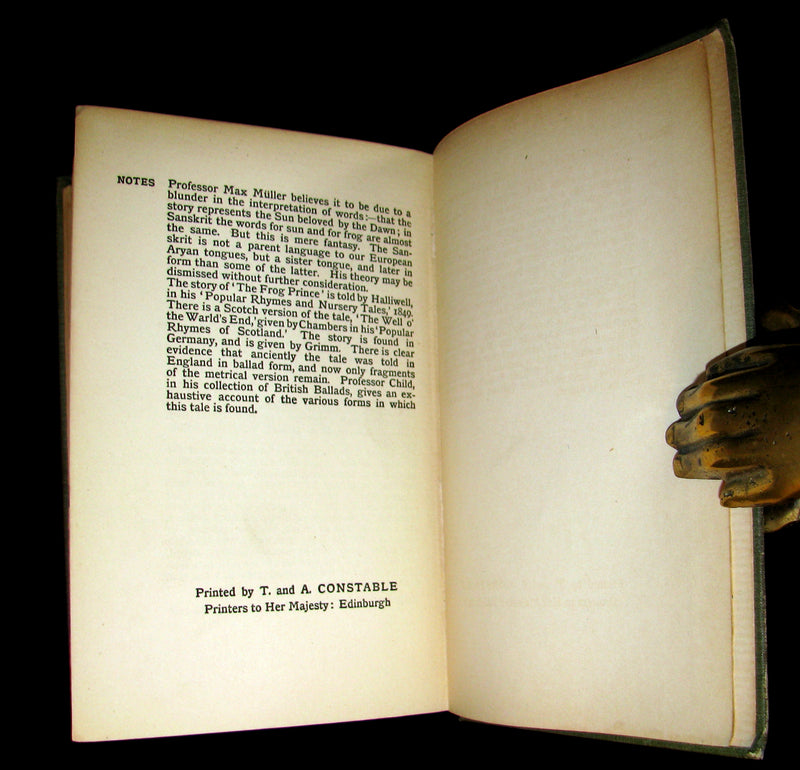 1894 Scarce Book - A Book of Fairy Tales Retold By S. Baring Gould, Illustrated by A. J. Gaskin.