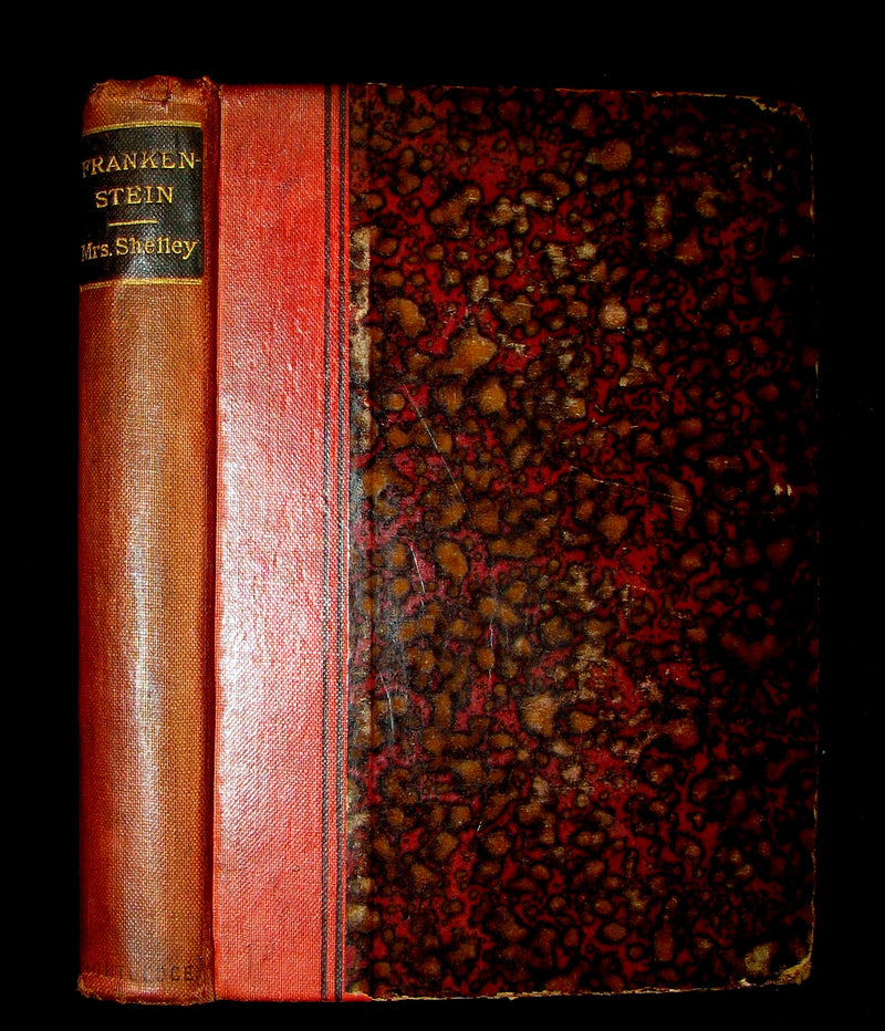1888 Rare Book - FRANKENSTEIN  or, The Modern Prometheus by Mary Shelley