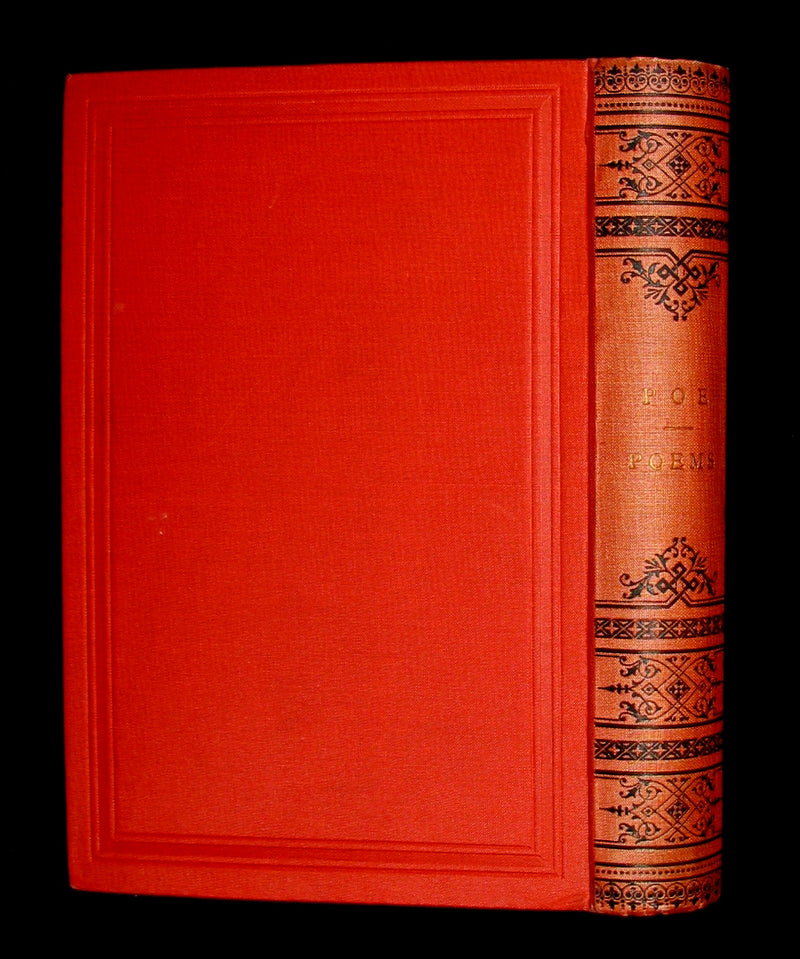 1880 Scarce Book - Poems by Edgar Allan POE (The Raven, Lenore, Ulalume, ...). Berlin Edition.