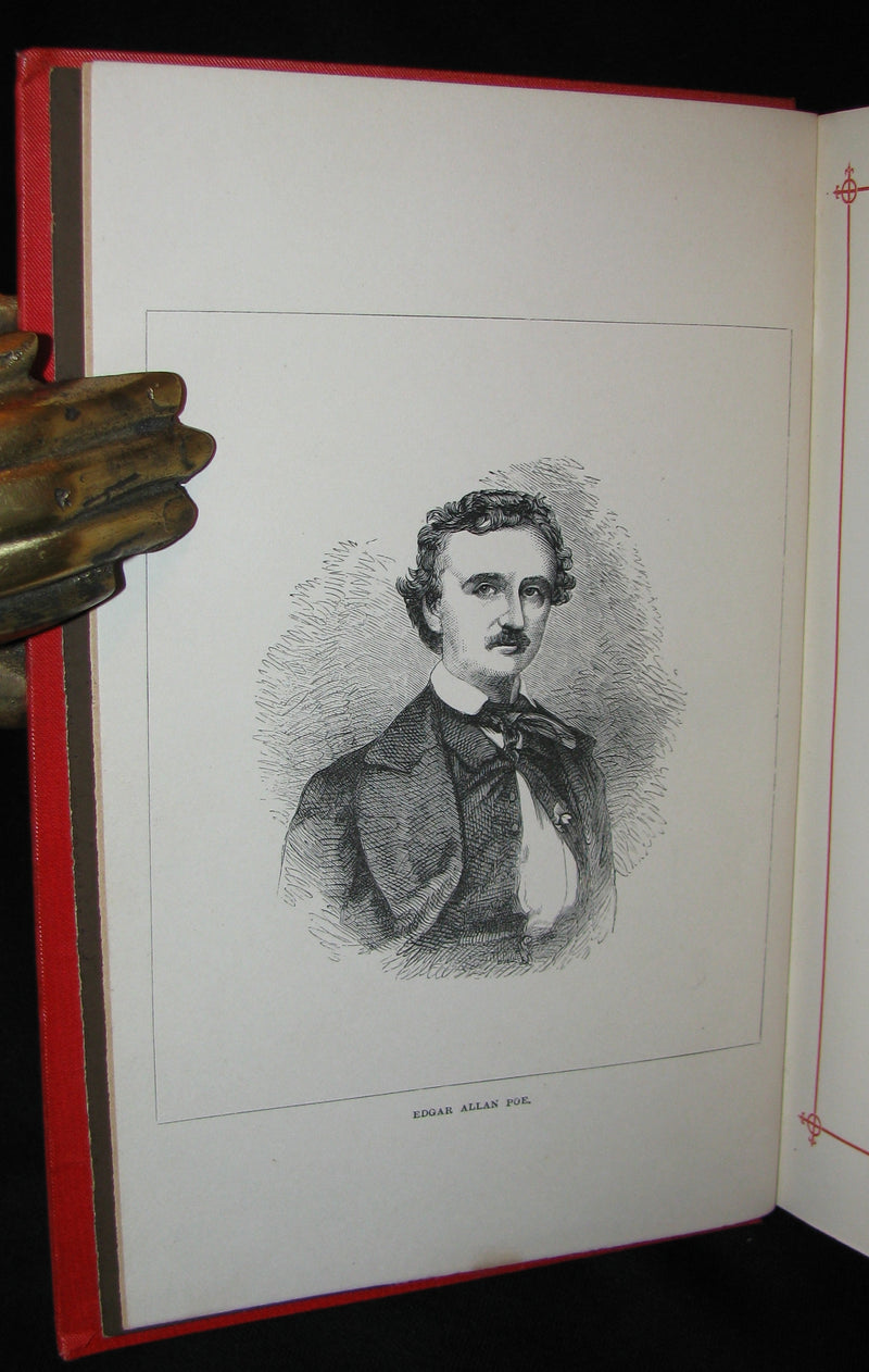1880 Scarce Book - Poems by Edgar Allan POE (The Raven, Lenore, Ulalume, ...). Berlin Edition.