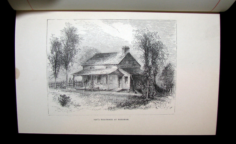 1880 Scarce Book - Poems by Edgar Allan POE (The Raven, Lenore, Ulalume, ...). Berlin Edition.