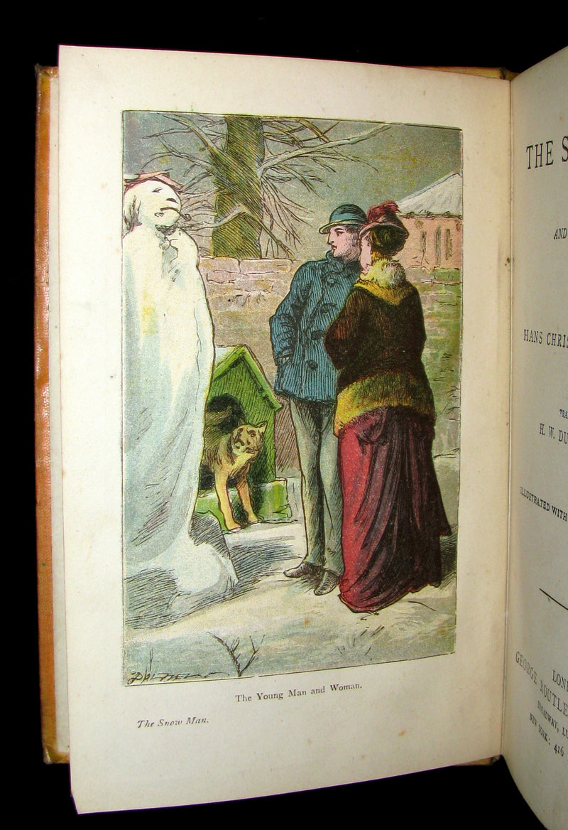 1890's Scarce Victorian Edition - Hans Christian Andersen - The Snow Man and Other Tales