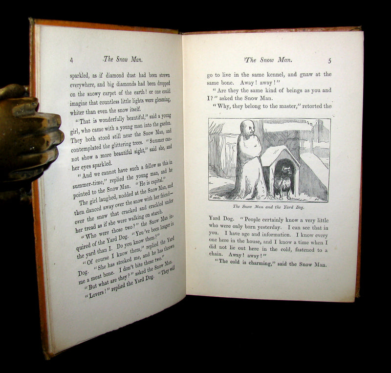 1890's Scarce Victorian Edition - Hans Christian Andersen - The Snow Man and Other Tales