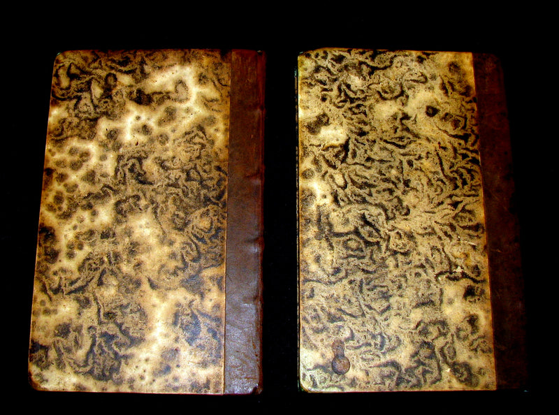 1812 Rare Italian Book set - Petrarch - Le Rime de Francesco Petrarca