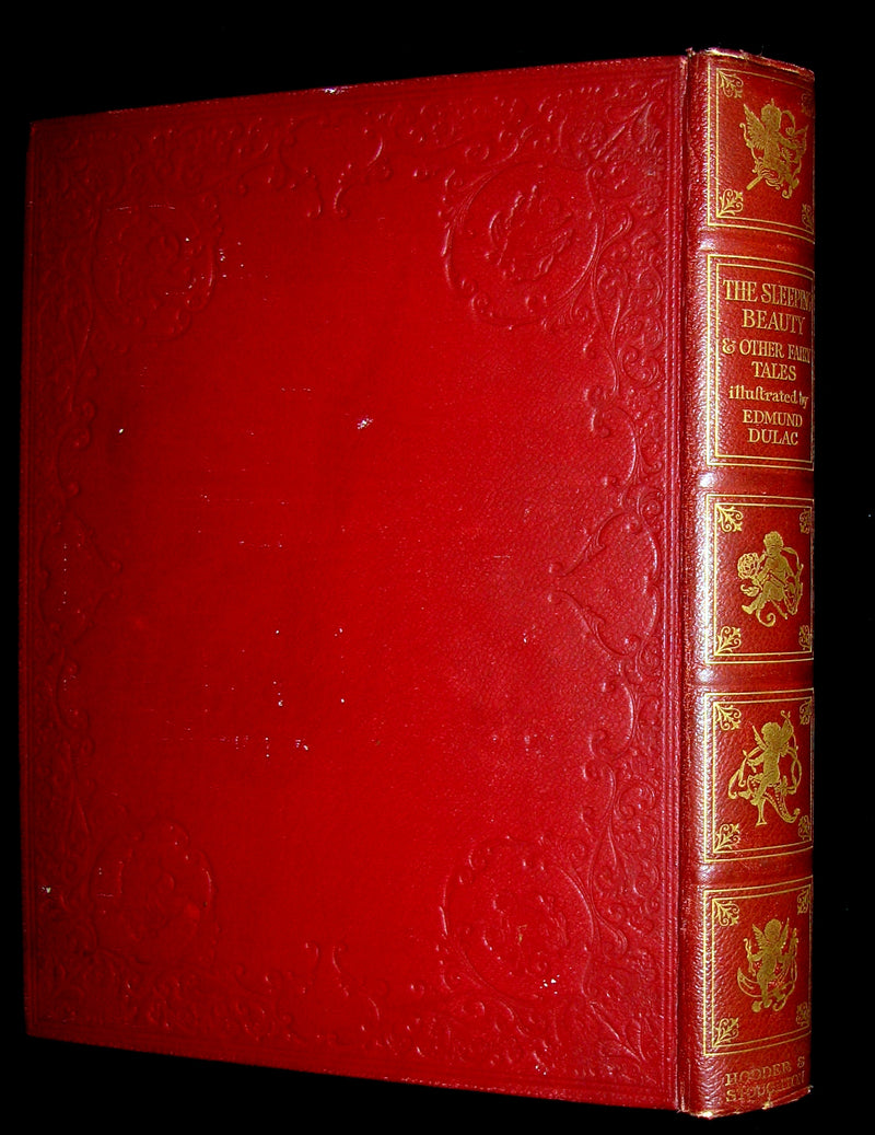 1910 Rare Book - The Sleeping Beauty & Other Fairy Tales Illustrated by Edmund Dulac