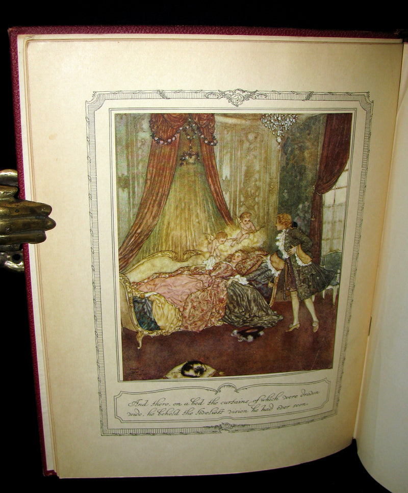 1910 Rare Book - The Sleeping Beauty & Other Fairy Tales Illustrated by Edmund Dulac
