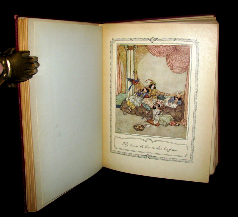 1910 Rare Book - The Sleeping Beauty & Other Fairy Tales Illustrated by Edmund Dulac